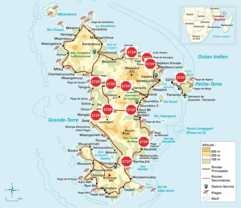 Longoni, poumon économique de Mayotte, au coeur de la contestation